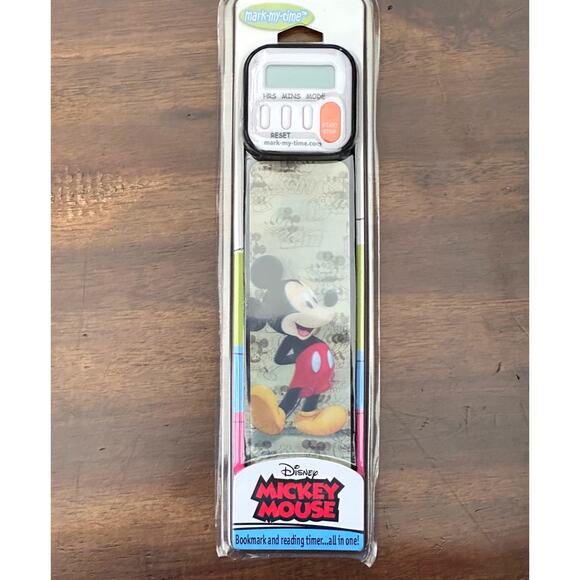 Mark-My-Time Disney Micky Mouse Electronic Bookmark - Picture 1 of 5